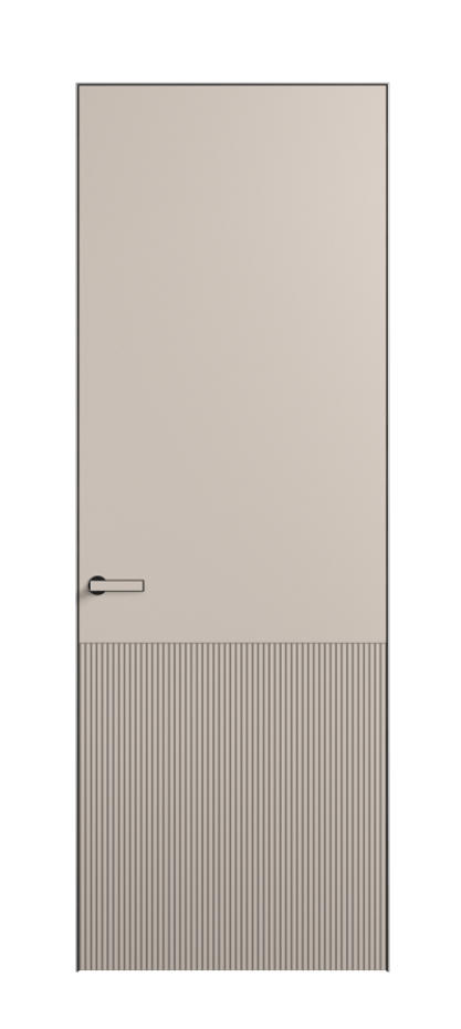 Дверь межкомнатная Вельвет 8204 Матовый светло-бежевый. Скрытый короб Черный Цена 3000 . Фабрика дверей Волховец 8 (800) 551 43 19 Межкомнатная дверь Вельвет 8204 Матовый светло-бежевый. Цена 3000 | Volhovec