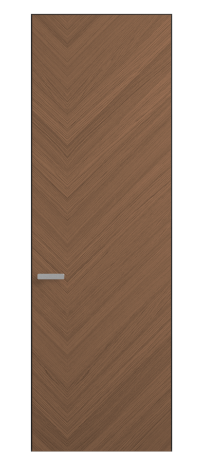 Дверь межкомнатная Rift 0201 Дуб серый матовый рифт Скрытый короб Черный Цена 4100 Br Наличники уже входят в базовый комплект. Фабрика дверей Волховец 8 (800) 551 43 19 Межкомнатная дверь Rift 0201 Дуб серый матовый рифт Цена 4100 Br | Volhovec