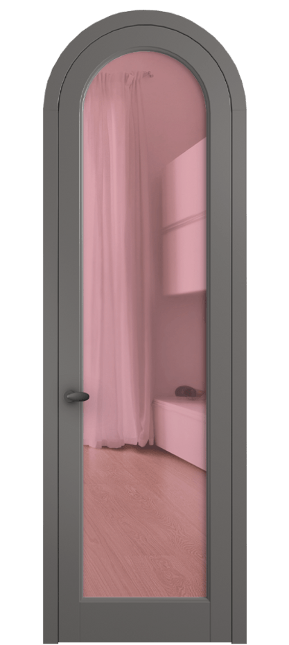 Дверь межкомнатная Palazzo 6814 Матовый классический серый Прозрачное розовое стекло, триплекс 0536R МКЛС Цена 6700 Br Наличники уже входят в базовый комплект. Фабрика дверей Волховец 8 (800) 551 43 19 Межкомнатная дверь Palazzo 6814 Матовый классический серый Прозрачное розовое стекло, триплекс Цена 6700 Br | Volhovec