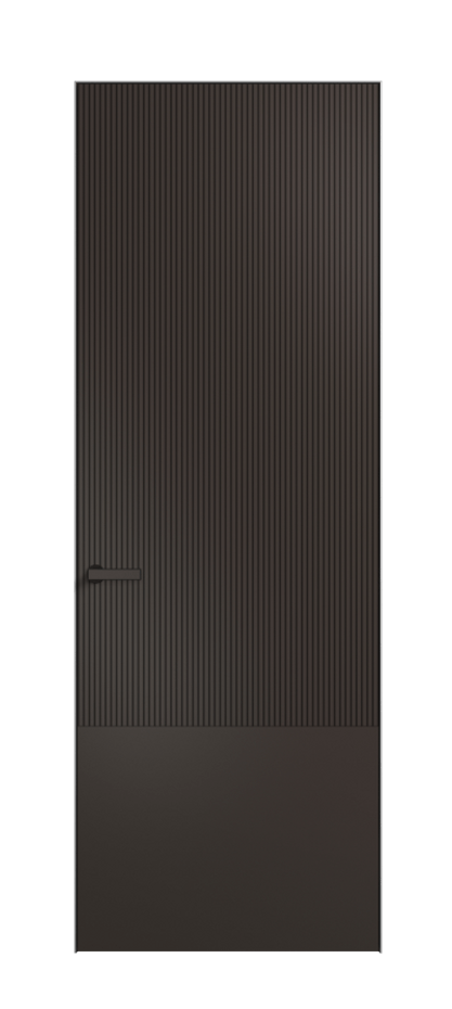 Межкомнатная дверь Velvet 8203 Матовый антрацит. Цена 3500  | Volhovec