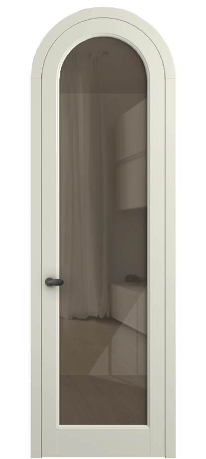 Дверь межкомнатная Palazzo 6814 Матовый молочно-белый Рефлективное бронзовое стекло "Stopsol", калёное 0536R ММБ Цена 7100 Br Наличники уже входят в базовый комплект. Фабрика дверей Волховец 8 (800) 551 43 19 Межкомнатная дверь Palazzo 6814 Матовый молочно-белый Рефлективное бронзовое стекло "Stopsol", калёное Цена 7100 Br | Volhovec