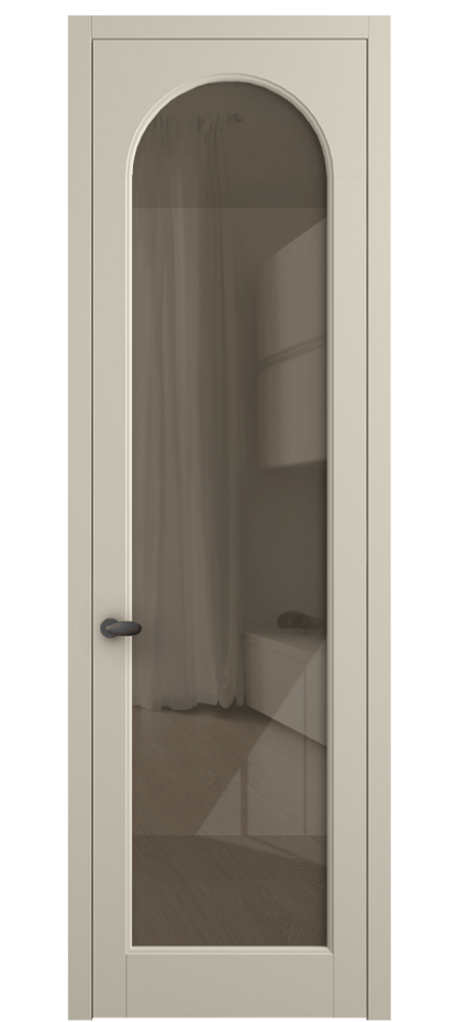 Дверь межкомнатная Palazzo 6804 Матовый бежево-серый Рефлективное бронзовое стекло "Stopsol", калёное, 6 мм 0536 МБСР Цена 5300 Br Наличники уже входят в базовый комплект. Фабрика дверей Волховец 8 (800) 551 43 19 Межкомнатная дверь Palazzo 6804 Матовый бежево-серый Рефлективное бронзовое стекло "Stopsol", калёное, 6 мм Цена 5300 Br | Volhovec