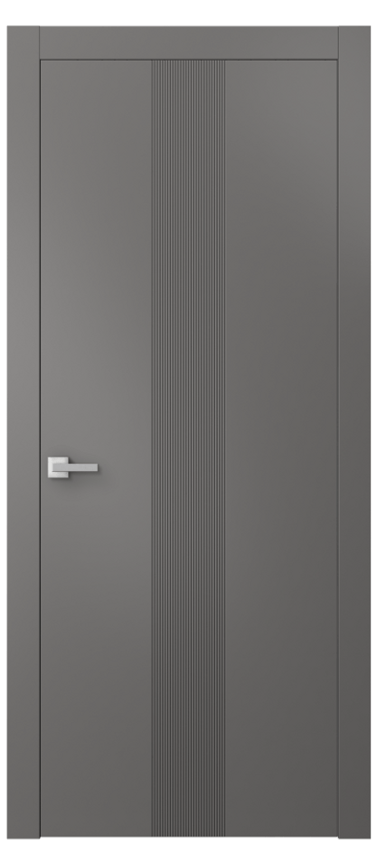 Межкомнатная дверь Линия 8042 Матовый классический серый  Цена 3090 Br | Volhovec
