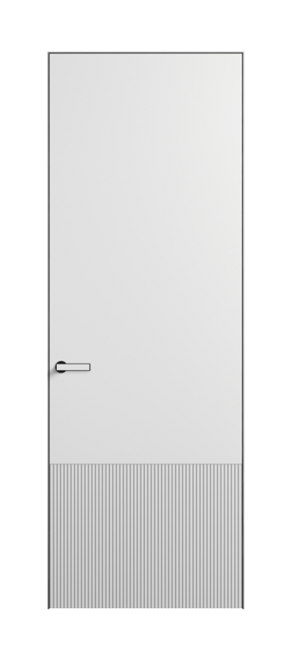 Межкомнатная дверь Velvet АКУ 8202 Матовый белоснежный. Цена 4700  | Volhovec