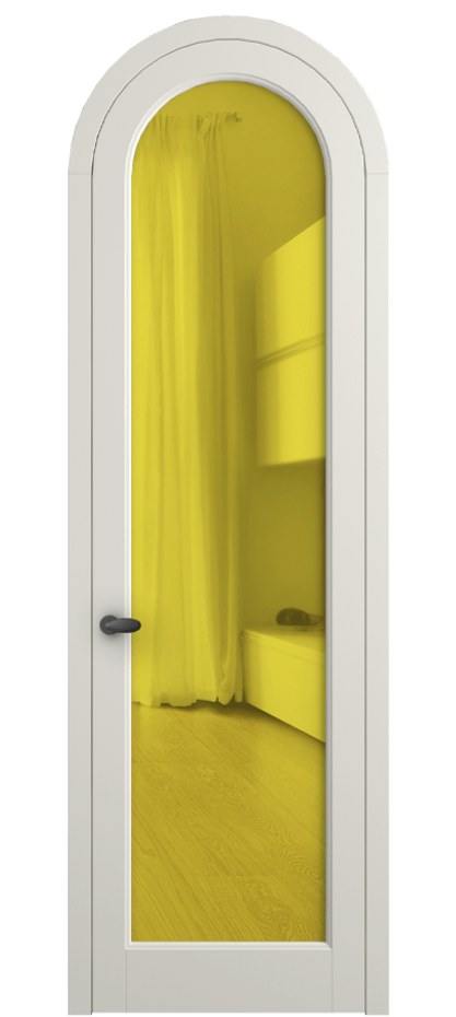 Дверь межкомнатная Palazzo 6814 Матовый жемчужный Прозрачное жёлтое стекло, триплекс 0536R МЖМ Цена 6700 Br Наличники уже входят в базовый комплект. Фабрика дверей Волховец 8 (800) 551 43 19 Межкомнатная дверь Palazzo 6814 Матовый жемчужный Прозрачное жёлтое стекло, триплекс Цена 6700 Br | Volhovec