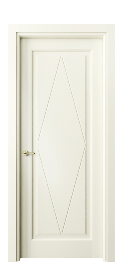 Межкомнатная дверь Тоскана Ромбо 6341 Матовый молочно-белый  Цена 5370 Br | Volhovec