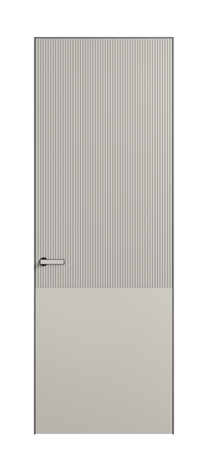 Дверь межкомнатная Вельвет АКП 8205 Матовый облачно-серый. Скрытый короб Черный Цена 3800 . Фабрика дверей Волховец 8 (800) 551 43 19 Межкомнатная дверь Вельвет АКП 8205 Матовый облачно-серый. Цена 3800 | Volhovec