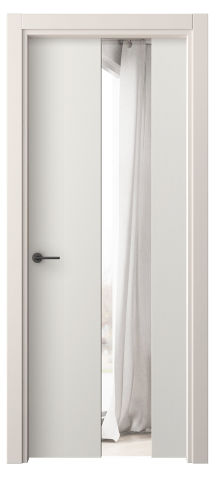 Межкомнатная дверь Freedom 4226 ПЭТ белоснежный Двустороннее зеркало, триплекс, 6 мм Цена 1600 Br | Volhovec