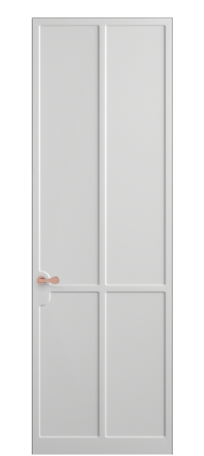 Межкомнатная дверь Softform 7531 Матовый белоснежный  Цена 4500 Br | Volhovec
