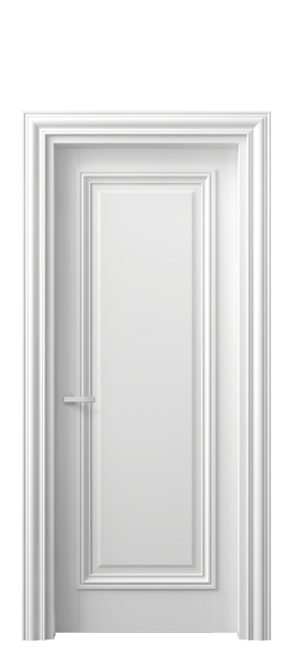 Межкомнатная дверь Антик 7301 Матовый белоснежный  Цена 6700 Br | Volhovec