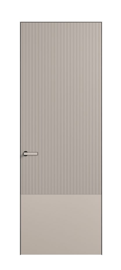 Межкомнатная дверь Velvet АКУ 8203 Матовый светло-бежевый. Цена 4700  | Volhovec