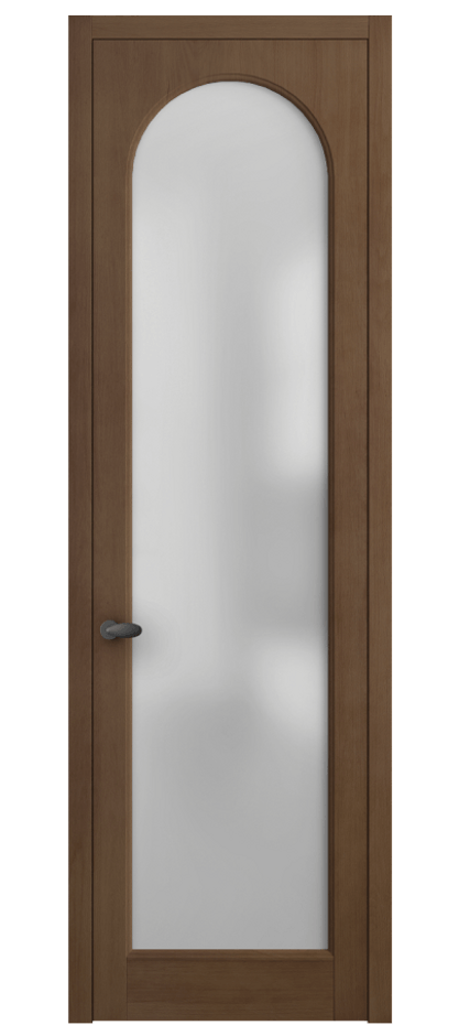 Межкомнатная дверь Palazzo 6804 Бук тёмный матовый Сатинированное стекло Цена 6500 Br | Volhovec