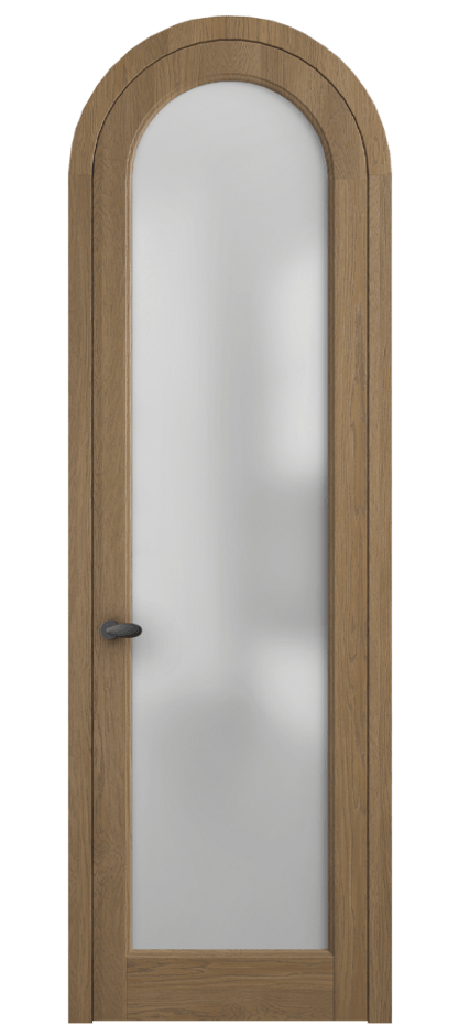 Межкомнатная дверь Palazzo 6814 Дуб мускатный матовый Сатинированное стекло Цена 11000 Br | Volhovec