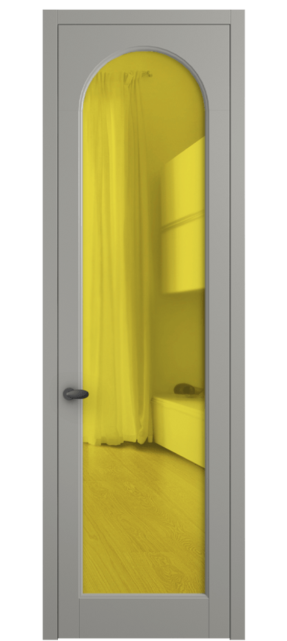 Дверь межкомнатная Palazzo 6804 Матовый нейтральный серый Прозрачное жёлтое стекло, триплекс 0536 МНСР Цена 5200 Br Наличники уже входят в базовый комплект. Фабрика дверей Волховец 8 (800) 551 43 19 Межкомнатная дверь Palazzo 6804 Матовый нейтральный серый Прозрачное жёлтое стекло, триплекс Цена 5200 Br | Volhovec