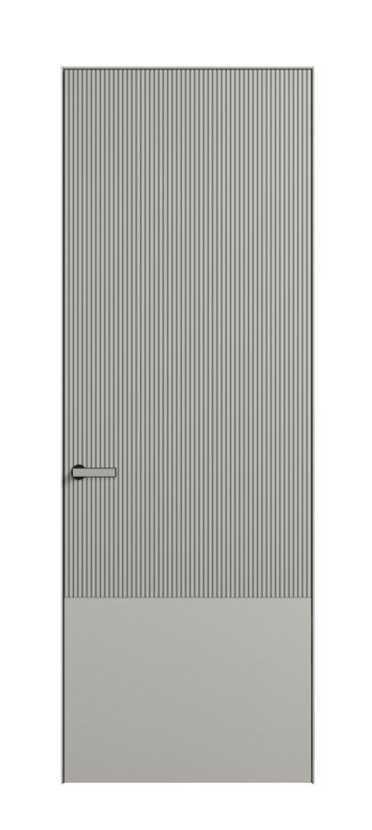 Межкомнатная дверь Вельвет АКП 8203 Матовый тёплый серый. Цена 3800  | Volhovec