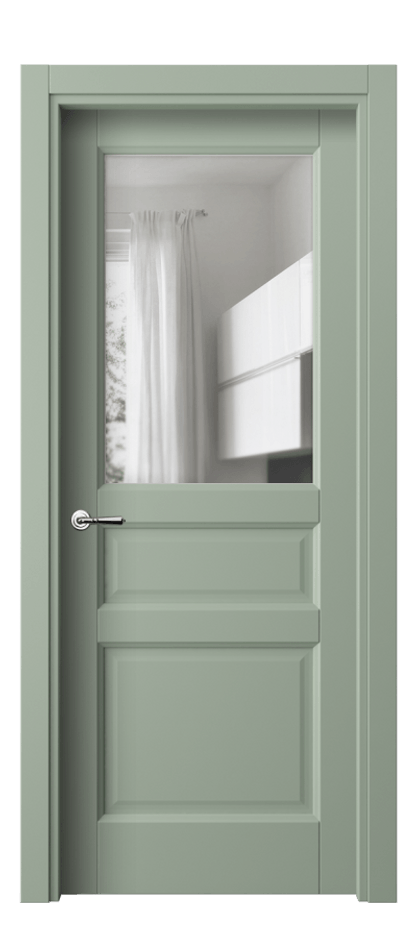 Дверь межкомнатная Galant// 1432 ПЭТ светло-оливковый Прозрачное стекло, 4 мм Гладкий наличник ПЭСО Цена 1690 Br Наличники уже входят в базовый комплект. Фабрика дверей Волховец 8 (800) 551 43 19 Межкомнатная дверь Galant// 1432 ПЭТ светло-оливковый Прозрачное стекло, 4 мм Цена 1690 Br | Volhovec