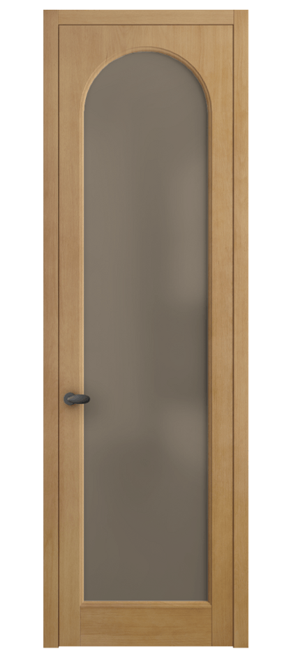 Межкомнатная дверь Palazzo 6804 Бук натуральный матовый Сатинированное бронзовое стекло, триплекс Цена 6500 Br | Volhovec