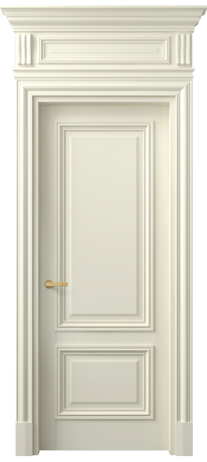 Межкомнатная дверь Антик 7303 Матовый молочно-белый  Цена 8770 Br | Volhovec