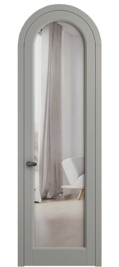 Дверь межкомнатная Palazzo 6814 Матовый нейтральный серый Двустороннее зеркало, триплекс 0536R МНСР Цена 6800 Br Наличники уже входят в базовый комплект. Фабрика дверей Волховец 8 (800) 551 43 19 Межкомнатная дверь Palazzo 6814 Матовый нейтральный серый Двустороннее зеркало, триплекс Цена 6800 Br | Volhovec