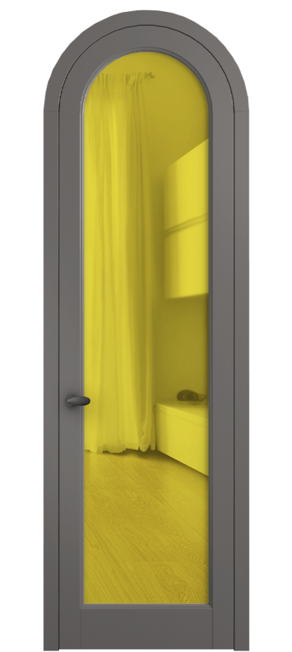 Дверь межкомнатная Palazzo 6814 Матовый классический серый Прозрачное жёлтое стекло, триплекс 0536R МКЛС Цена 6700 Br Наличники уже входят в базовый комплект. Фабрика дверей Волховец 8 (800) 551 43 19 Межкомнатная дверь Palazzo 6814 Матовый классический серый Прозрачное жёлтое стекло, триплекс Цена 6700 Br | Volhovec