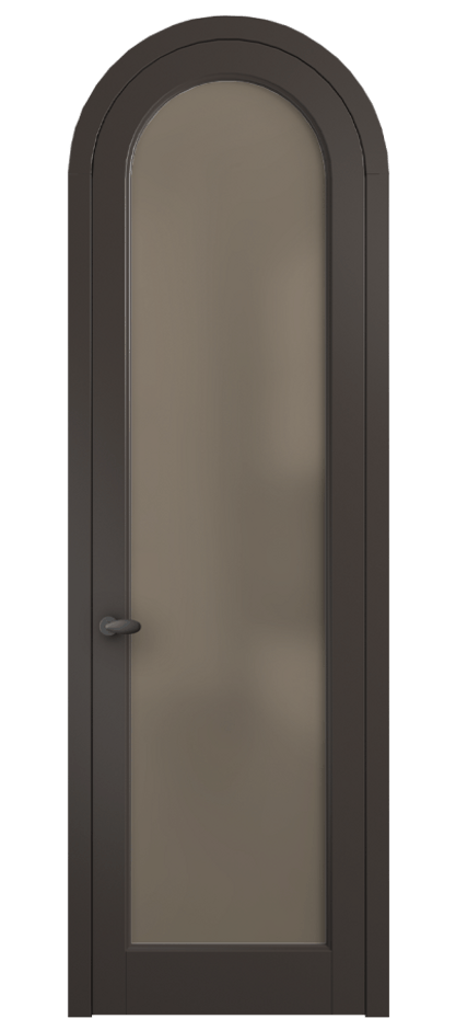 Межкомнатная дверь Палаццо 6814 Матовый антрацит Сатинированное бронзовое стекло, триплекс Цена 6700 Br | Volhovec