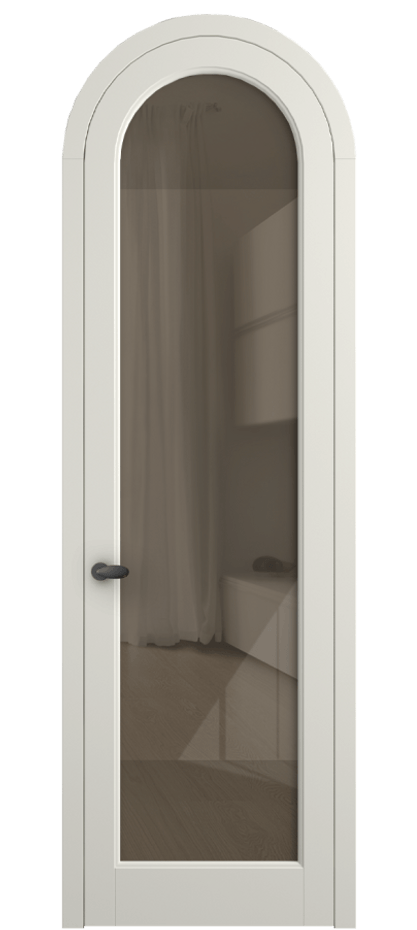 Дверь межкомнатная Palazzo 6814 Матовый жемчужный Рефлективное бронзовое стекло "Stopsol", калёное 0536R МЖМ Цена 7100 Br Наличники уже входят в базовый комплект. Фабрика дверей Волховец 8 (800) 551 43 19 Межкомнатная дверь Palazzo 6814 Матовый жемчужный Рефлективное бронзовое стекло "Stopsol", калёное Цена 7100 Br | Volhovec