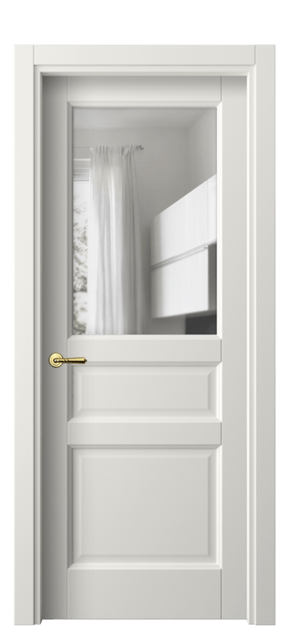 Дверь межкомнатная Galant 1432 Софт-тач белоснежный Прозрачное стекло, 4 мм Гладкий наличник СТБЛ Цена 1280 Br Наличники уже входят в базовый комплект. Фабрика дверей Волховец 8 (800) 551 43 19 Межкомнатная дверь Galant 1432 Софт-тач белоснежный Прозрачное стекло, 4 мм Цена 1280 Br | Volhovec