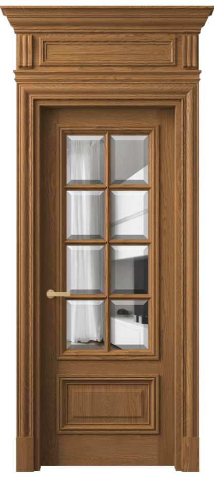 Дверь межкомнатная Антик 7316 Дуб пряный матовый Прозрачное стекло с фацетом КЭП + Объёмный фриз + Карниз ДПР.М Цена 15730 Br Наличники уже входят в базовый комплект. Фабрика дверей Волховец 8 (800) 551 43 19 Межкомнатная дверь Антик 7316 Дуб пряный матовый Прозрачное стекло с фацетом Цена 15730 Br | Volhovec