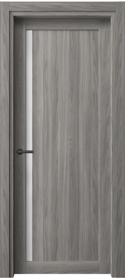 Межкомнатная дверь Нео 2110 Имбирный ясень Сатинированное стекло Цена 1540 Br | Volhovec