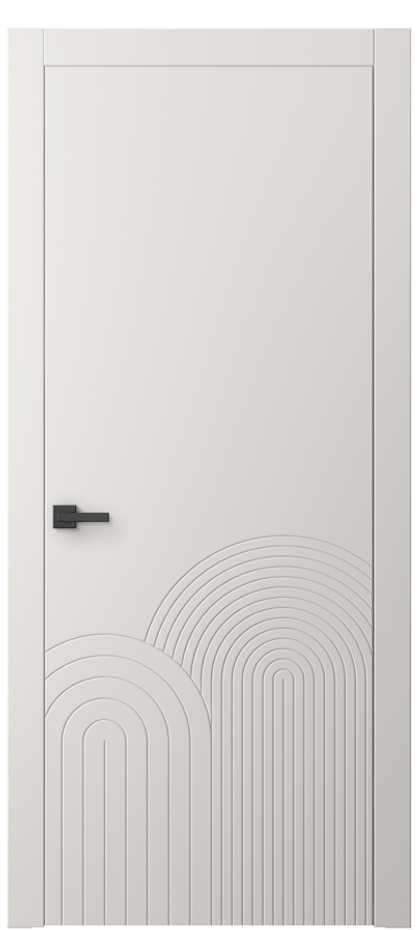 Межкомнатная дверь Линия АКП 8059 Матовый пудровый белый  Цена 3400 Br | Volhovec