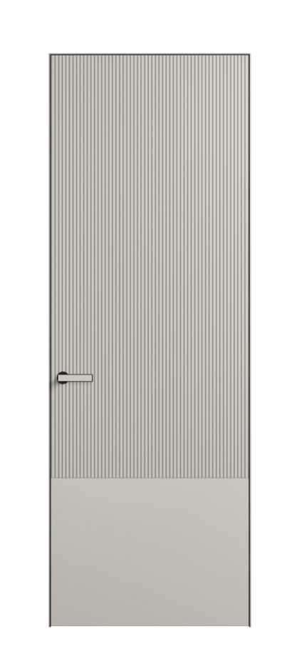 Межкомнатная дверь Velvet АКП 8203 Матовый облачно-серый. Цена 2900  | Volhovec