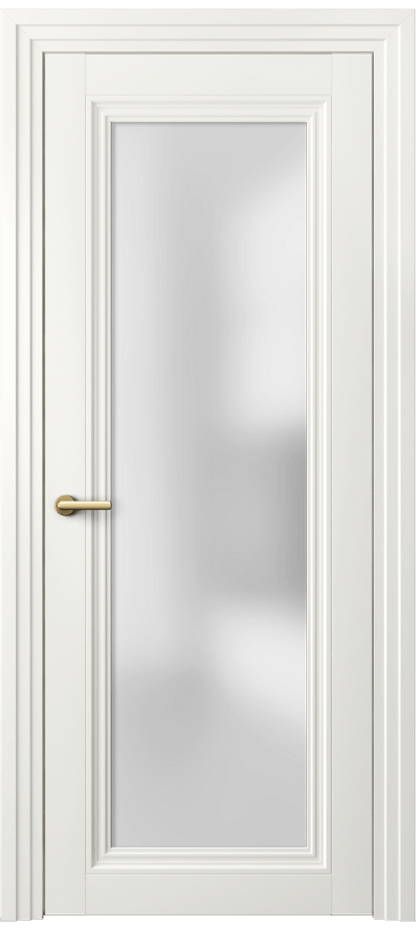 Межкомнатная дверь Centro 2502 Матовый жемчужный Сатинированное стекло Цена 3191 Br | Volhovec