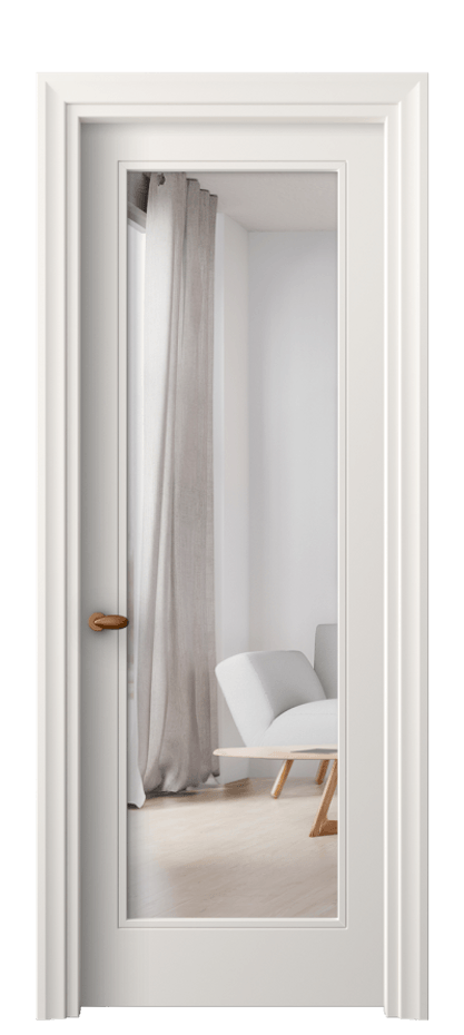 Дверь межкомнатная Esse 8502 Матовый пудровый белый Двустороннее зеркало, триплекс, 7 мм Фигурный универсальный наличник МПБЛ Цена 3640 Br Наличники уже входят в базовый комплект. Фабрика дверей Волховец 8 (800) 551 43 19 Межкомнатная дверь Esse 8502 Матовый пудровый белый Двустороннее зеркало, триплекс, 7 мм Цена 3640 Br | Volhovec