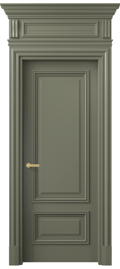 Межкомнатная дверь Антик 7307 Матовый оливковый тёмный  Цена 8900 Br | Volhovec