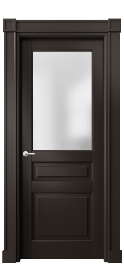 Дверь межкомнатная Тоскана Плано 6304 Матовый антрацит Сатинированное стекло Гладкие пилястры с квадратными розетками МАН Цена 7050 Br Наличники уже входят в базовый комплект. Фабрика дверей Волховец 8 (800) 551 43 19 Межкомнатная дверь Тоскана Плано 6304 Матовый антрацит Сатинированное стекло Цена 7050 Br | Volhovec