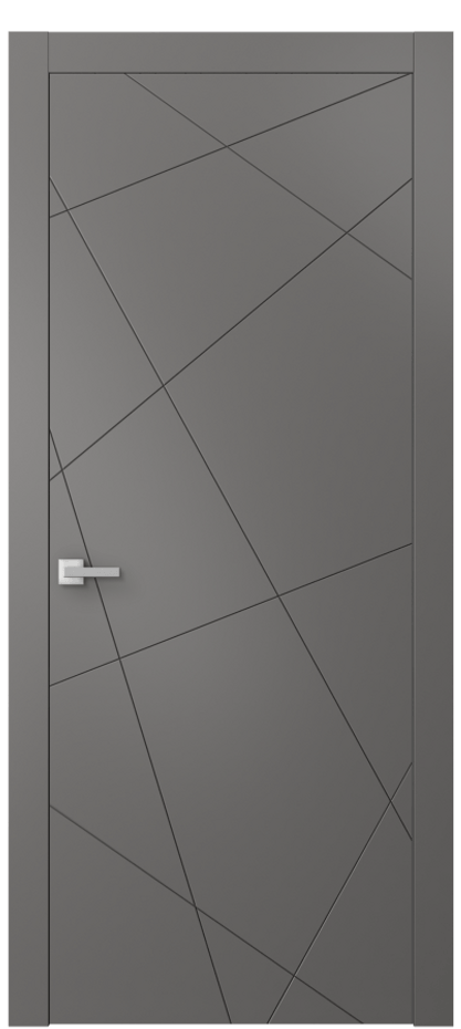 Межкомнатная дверь Линия АКП 8048 Матовый классический серый  Цена 3400 Br | Volhovec