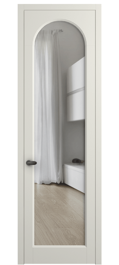 Дверь межкомнатная Палаццо 6804 Матовый жемчужный Прозрачное стекло 0536 МЖМ Цена 5200 Br Наличники уже входят в базовый комплект. Фабрика дверей Волховец 8 (800) 551 43 19 Межкомнатная дверь Палаццо 6804 Матовый жемчужный Прозрачное стекло Цена 5200 Br | Volhovec