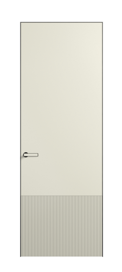 Межкомнатная дверь Вельвет АКП 8202 Матовый молочно-белый. Цена 3200  | Volhovec