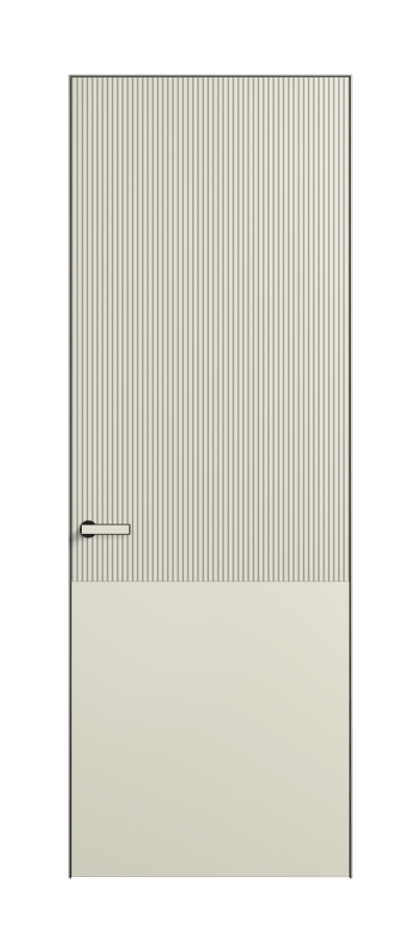 Межкомнатная дверь Вельвет 8205 Матовый молочно-белый. Цена 3000  | Volhovec