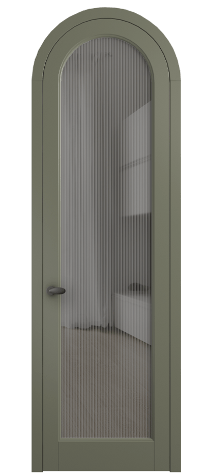 Дверь межкомнатная Palazzo 6814 Матовый оливковый тёмный Рифлёное серое стекло "Moru", триплекс, 8 мм 0536R МОТ Цена 6700 Br Наличники уже входят в базовый комплект. Фабрика дверей Волховец 8 (800) 551 43 19 Межкомнатная дверь Palazzo 6814 Матовый оливковый тёмный Рифлёное серое стекло "Moru", триплекс, 8 мм Цена 6700 Br | Volhovec