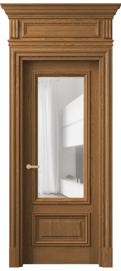 Дверь межкомнатная Антик 7306 Дуб пряный матовый Рифлёное стекло "Дюна", триплекс КЭП + Объёмный фриз + Карниз ДПР.М Цена 14380 Br Наличники уже входят в базовый комплект. Фабрика дверей Волховец 8 (800) 551 43 19 Межкомнатная дверь Антик 7306 Дуб пряный матовый Рифлёное стекло "Дюна", триплекс Цена 14380 Br | Volhovec