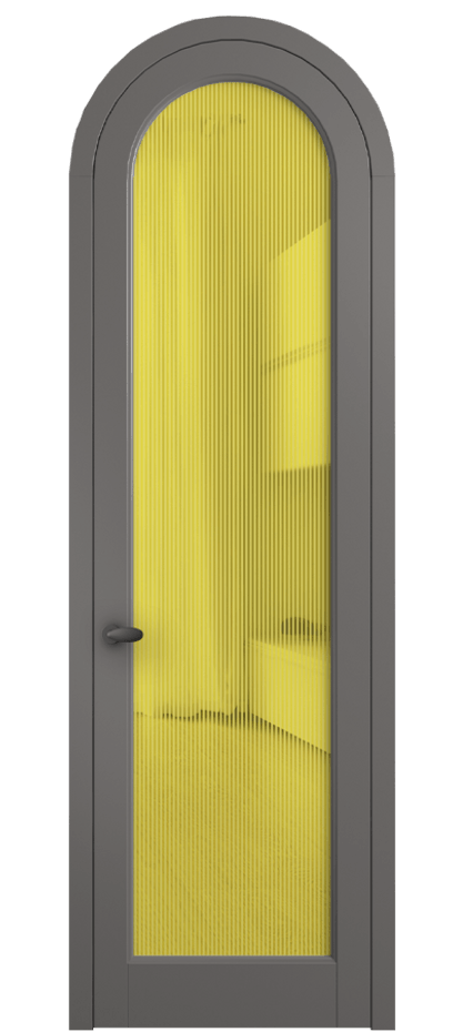 Дверь межкомнатная Palazzo 6814 Матовый классический серый Рифлёное желтое стекло "Дюна", триплекс, 8 мм 0536R МКЛС Цена 6600 Br Наличники уже входят в базовый комплект. Фабрика дверей Волховец 8 (800) 551 43 19 Межкомнатная дверь Palazzo 6814 Матовый классический серый Рифлёное желтое стекло "Дюна", триплекс, 8 мм Цена 6600 Br | Volhovec