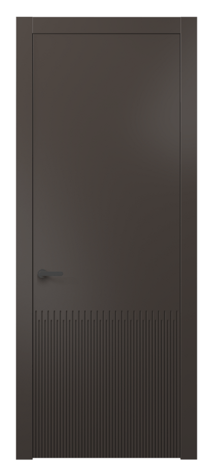 Дверь межкомнатная Дюна 8626 Матовый антрацит Гладкий компланарный наличник МАН Цена 2570 Br Наличники уже входят в базовый комплект. Фабрика дверей Волховец 8 (800) 551 43 19 Межкомнатная дверь Дюна 8626 Матовый антрацит Цена 2570 Br | Volhovec