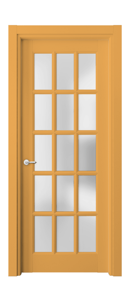 Межкомнатная дверь Toscana Grigliato 6311 Бук белоснежный Сатинированное стекло Цена 6000 Br | Volhovec