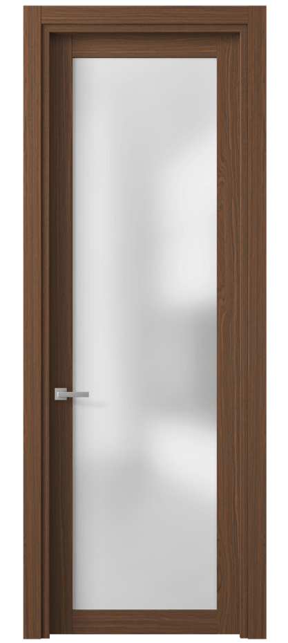 Межкомнатная дверь Planum 2102 Экзотик винный Сатинированное стекло Цена 2640 Br | Volhovec