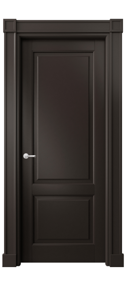 Межкомнатная дверь Тоскана Плано 6303 Матовый антрацит  Цена 7110 Br | Volhovec
