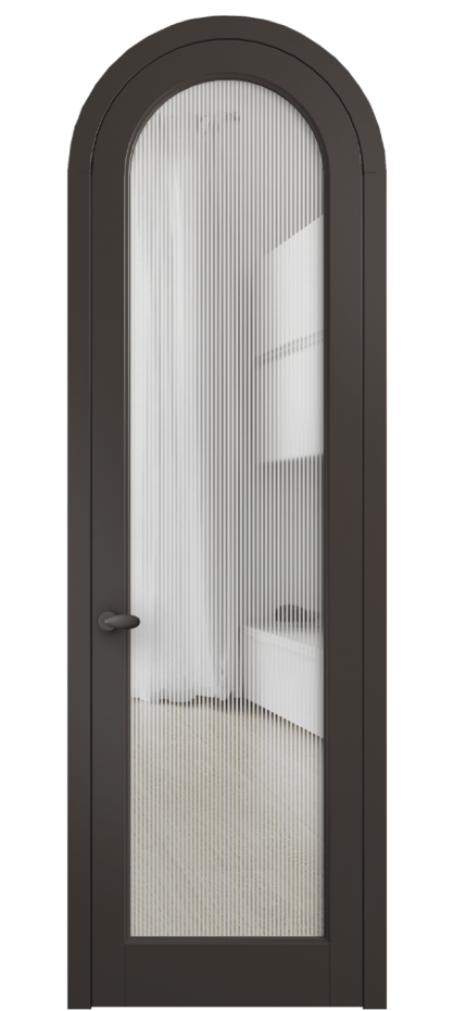 Дверь межкомнатная Palazzo 6814 Матовый антрацит Рифлёное стекло "Дюна", триплекс, 8 мм 0536R МАН Цена 6600 Br Наличники уже входят в базовый комплект. Фабрика дверей Волховец 8 (800) 551 43 19 Межкомнатная дверь Palazzo 6814 Матовый антрацит Рифлёное стекло "Дюна", триплекс, 8 мм Цена 6600 Br | Volhovec