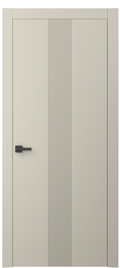 Межкомнатная дверь Linea 8042 Матовый бежево-серый  Цена 2650 Br | Volhovec