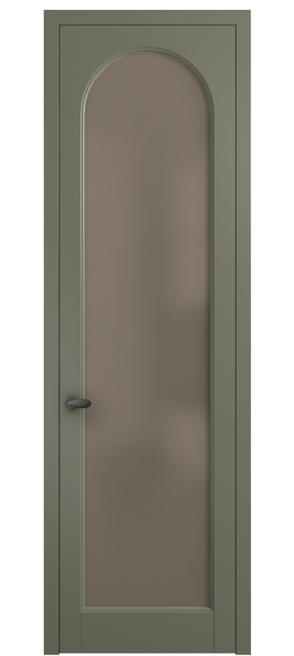 Дверь межкомнатная Palazzo 6804 Матовый оливковый тёмный Сатинированное бронзовое стекло, триплекс 0536 МОТ Цена 5200 Br Наличники уже входят в базовый комплект. Фабрика дверей Волховец 8 (800) 551 43 19 Межкомнатная дверь Palazzo 6804 Матовый оливковый тёмный Сатинированное бронзовое стекло, триплекс Цена 5200 Br | Volhovec