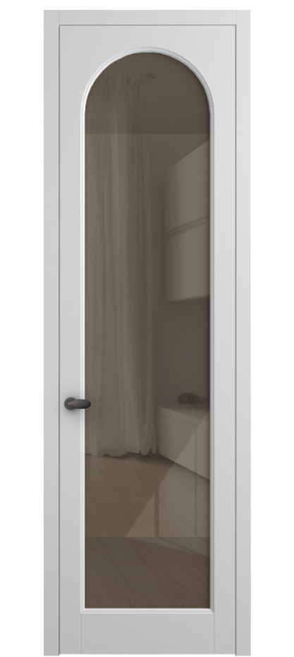 Дверь межкомнатная Palazzo 6804 Матовый белоснежный Рефлективное бронзовое стекло "Stopsol", калёное 0536 МБЛ Цена 5600 Br Наличники уже входят в базовый комплект. Фабрика дверей Волховец 8 (800) 551 43 19 Межкомнатная дверь Palazzo 6804 Матовый белоснежный Рефлективное бронзовое стекло "Stopsol", калёное Цена 5600 Br | Volhovec